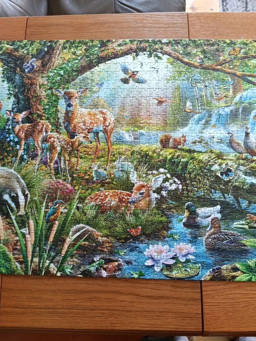 Puzzle Star 1000 Woodland life