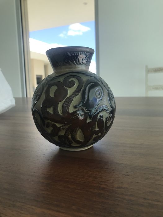 Anfora de decoracao em cerâmica