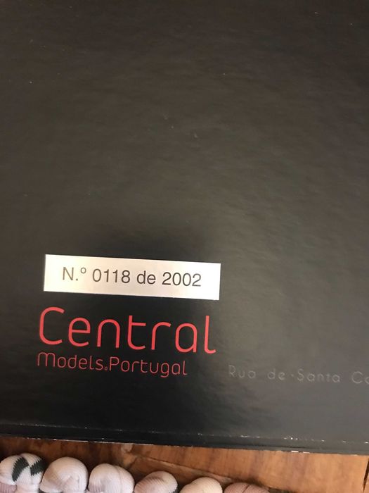 Calendário de coleção de 2002- Central Models Portugal