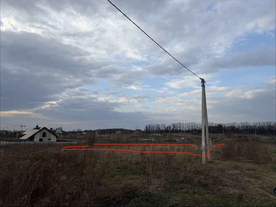 Ділянка 6 сот під забудову в Дублянах