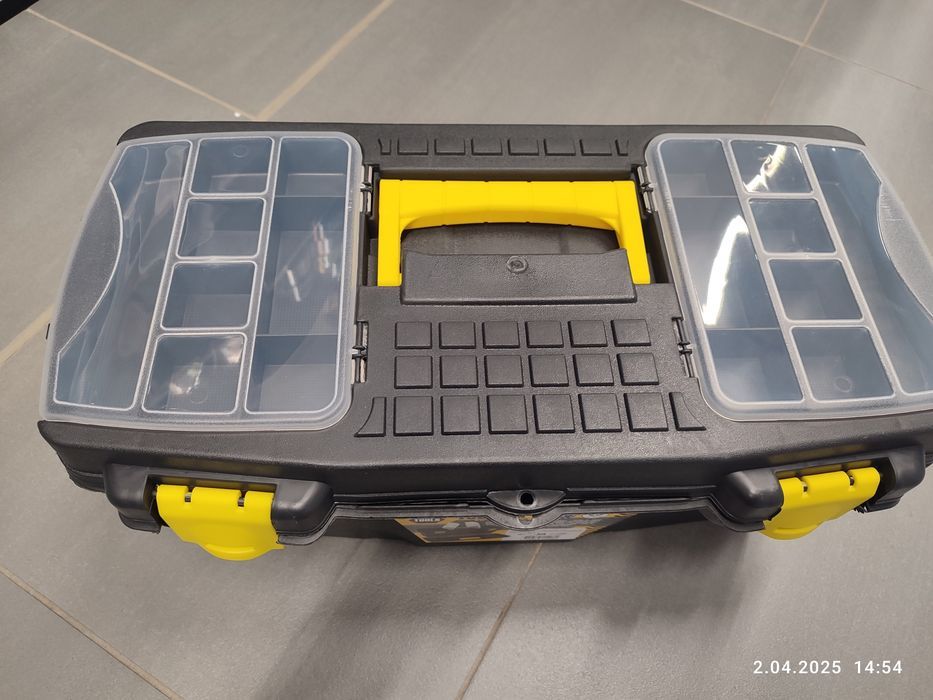 Nowa czarna skrzynka organizer na narzędzia