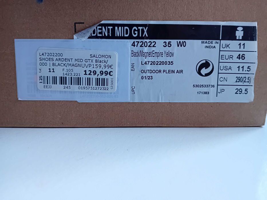 Buty  Męskie   SALAMON  nr  46