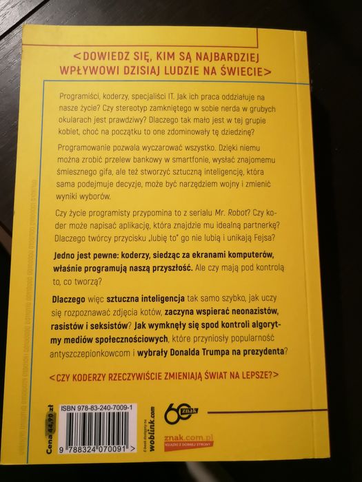 Koderzy książka dla programisty/ informatyka Clive Thompson