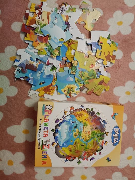 Zestaw puzzle układanka memo