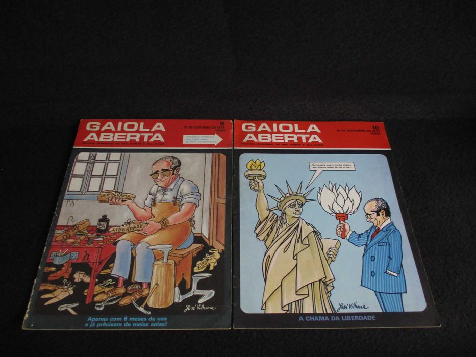 Livros Revistas Gaiola Aberta José Vilhena