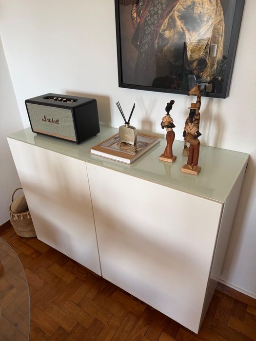 Aparador branco sala de jantar - IKEA