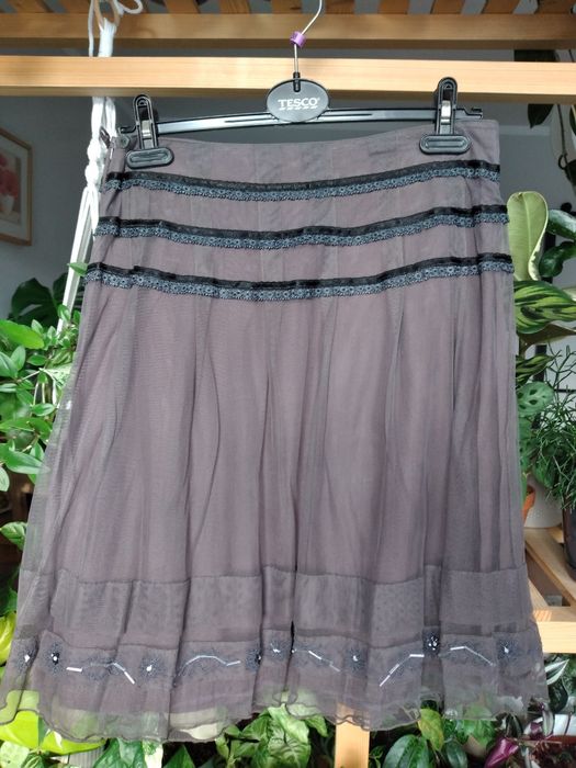 Spódnica szara w rozmiarze L. Jacqueline Riu