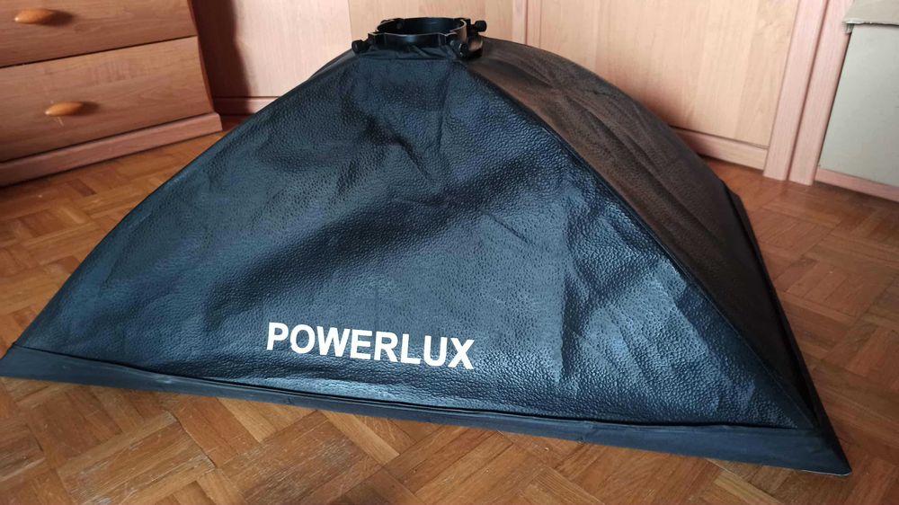 Softbox  z podwójnym dyfuzorem, 1 szt. 60x90
