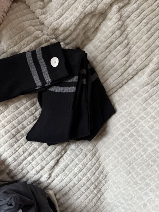 Zestww czarnych skarpet męskich prezent 6 pack pak