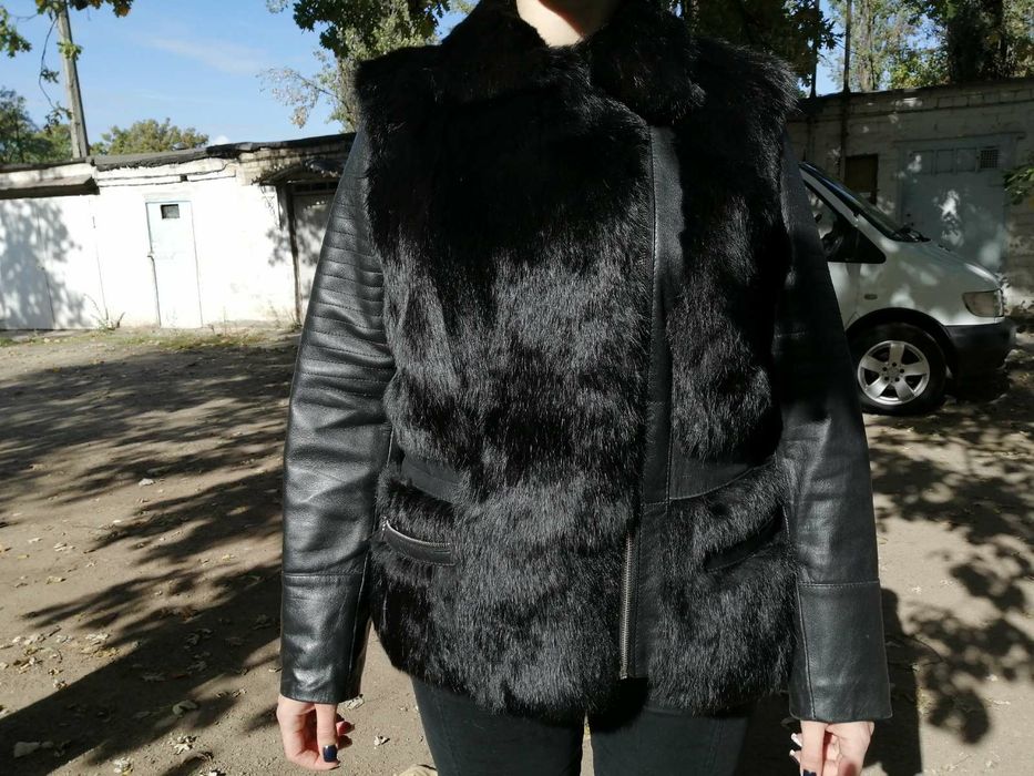 Продам полушубок, натуральный кролик