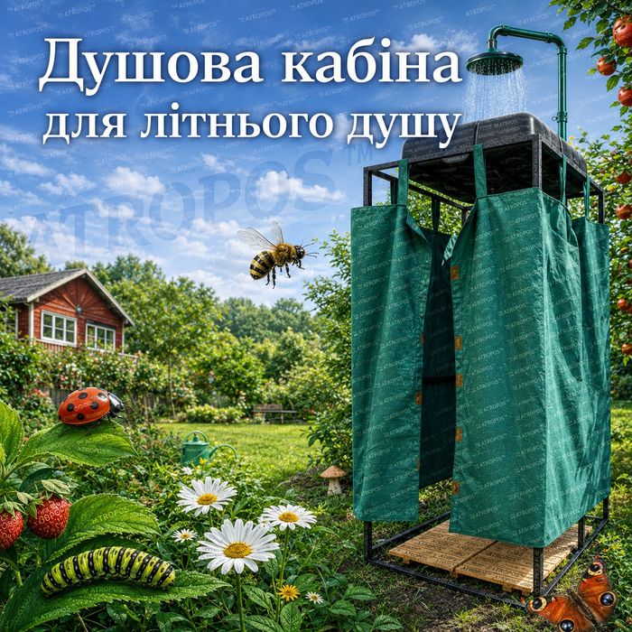 Вулична душова кабін(літній душ для дачі)