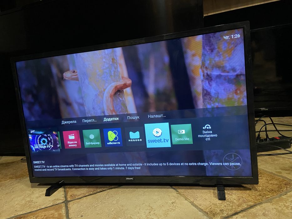 Телевізор philips 32 android smart TV