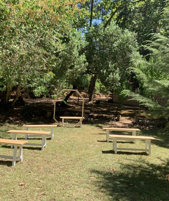 Bancos Artesanais Pinho ÚNICO E ROBUSTO - Interiores, Jardim e Eventos