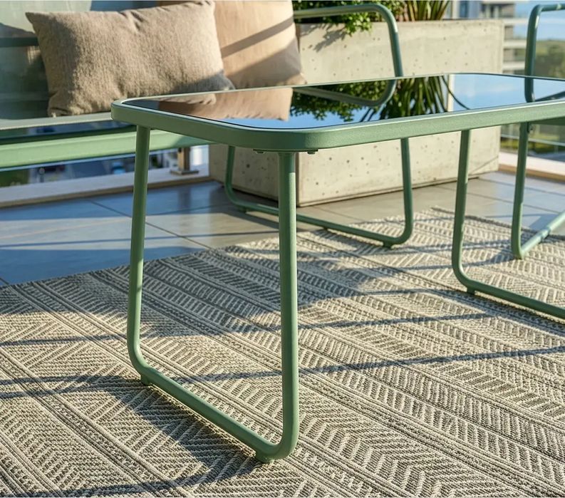 Conjunto de jardim - cadeiras e mesa - 4 lugares