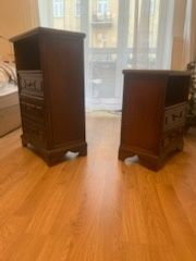 Duża i mała szafka - Komody wykonane z drewna .. nie sklejka.!