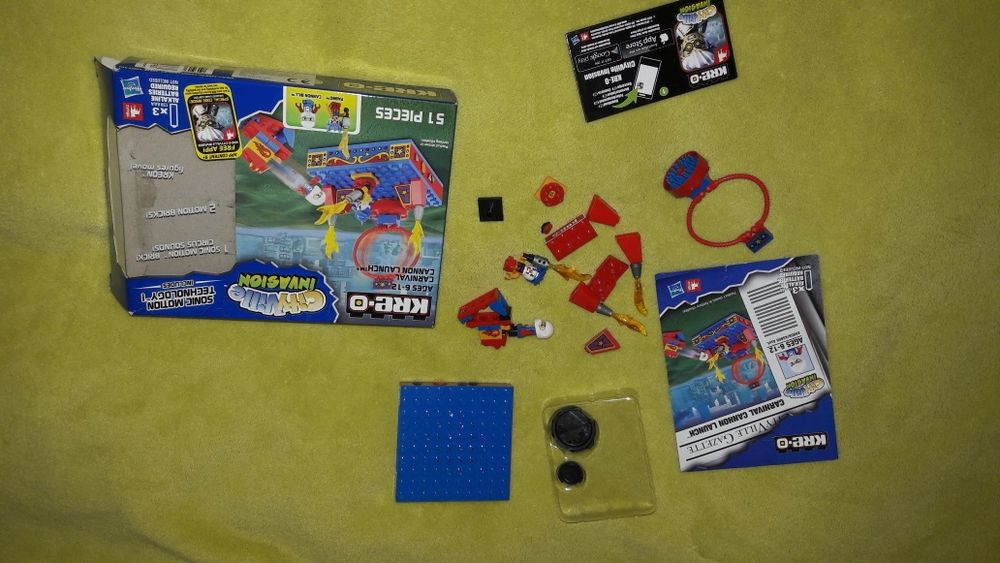 Klocki Kre-o jak Lego - City Ville Invasion