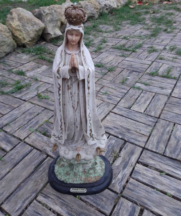 Nossa Senhora de Fátima pintada á mão