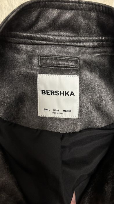 Куртка  BERSHKA, екошкіра