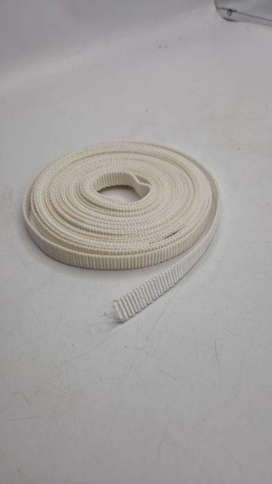 Taśma biała nośna kupon 6 m.x 12 mm.
