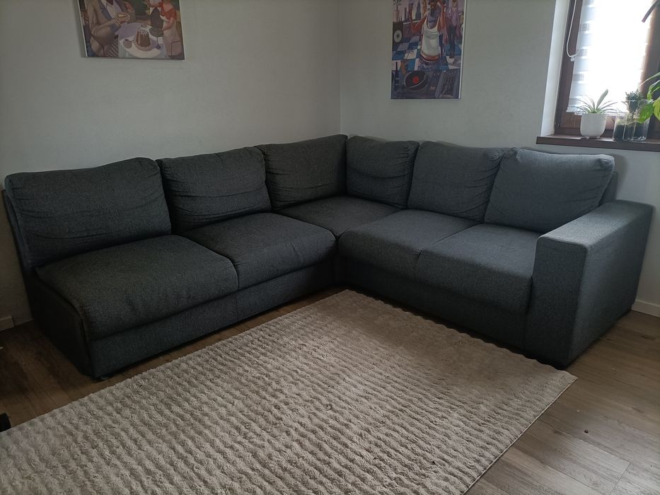 Narożnik kanapa z funkcją spania BRW