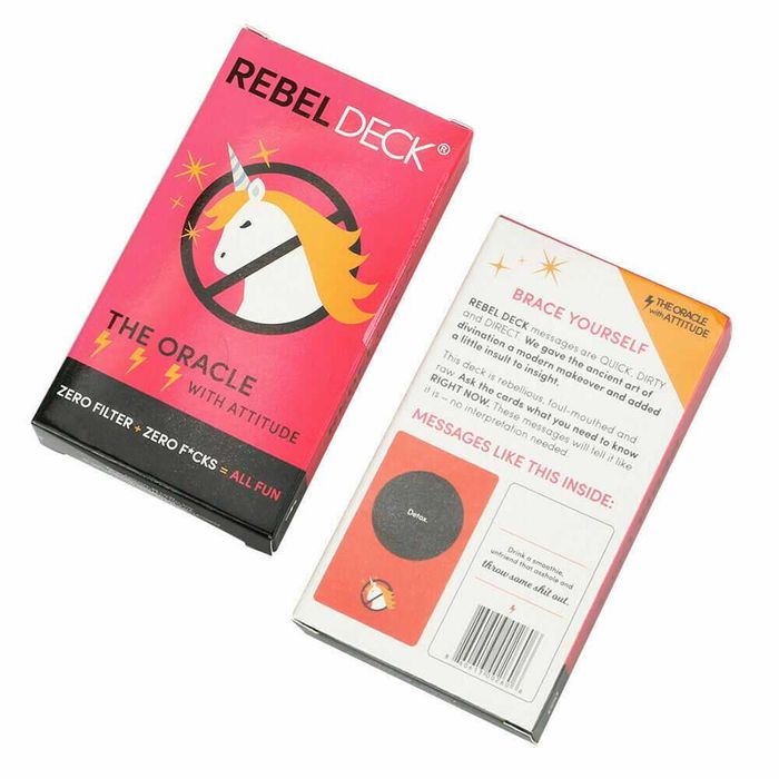 Oráculo "Rebel Deck: The Oracle with Attitude" | c/oferta | envio inc.