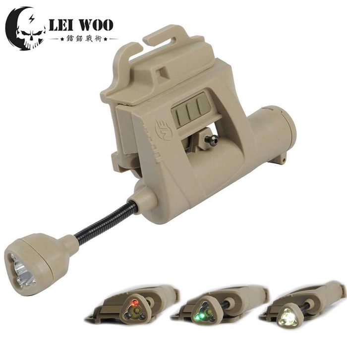 Фонарик тактический на шлем Ліхтарик тактичний на каску