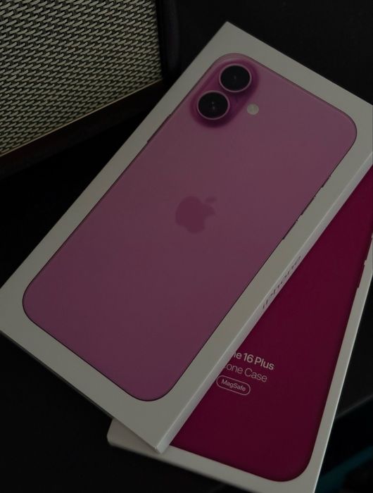 iPhone 16 PLUS rozowy 256 GB 83% bateria