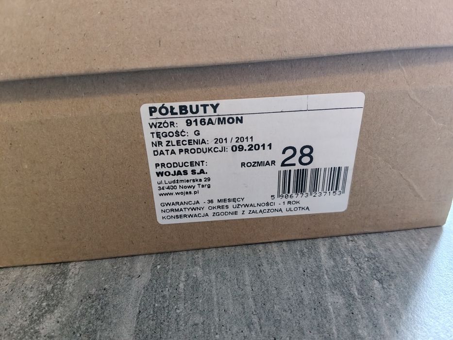 Półbuty wojskowe 916A/MON