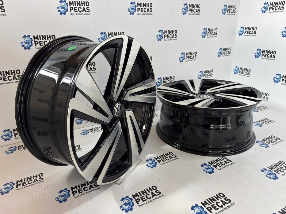 Jantes Look Vw 19 (5x112) Preto e polido