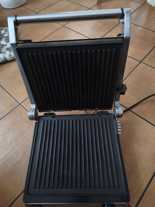 Grill kontaktowy Silvercrest | Żeliwny ruszt |2000W 
​Op