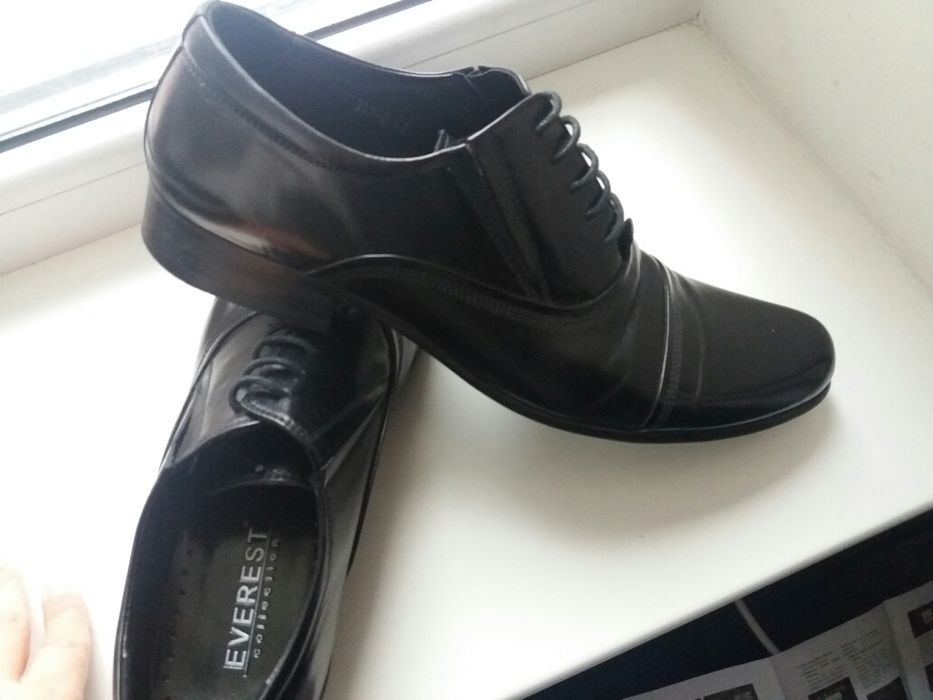 КОЖАНЫЕ туфли оксфорды, 42