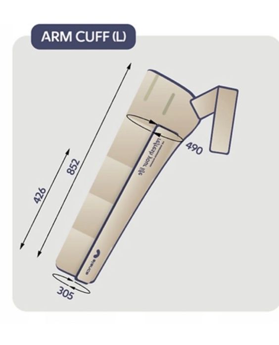 Rękaw do drenażu limfatycznego