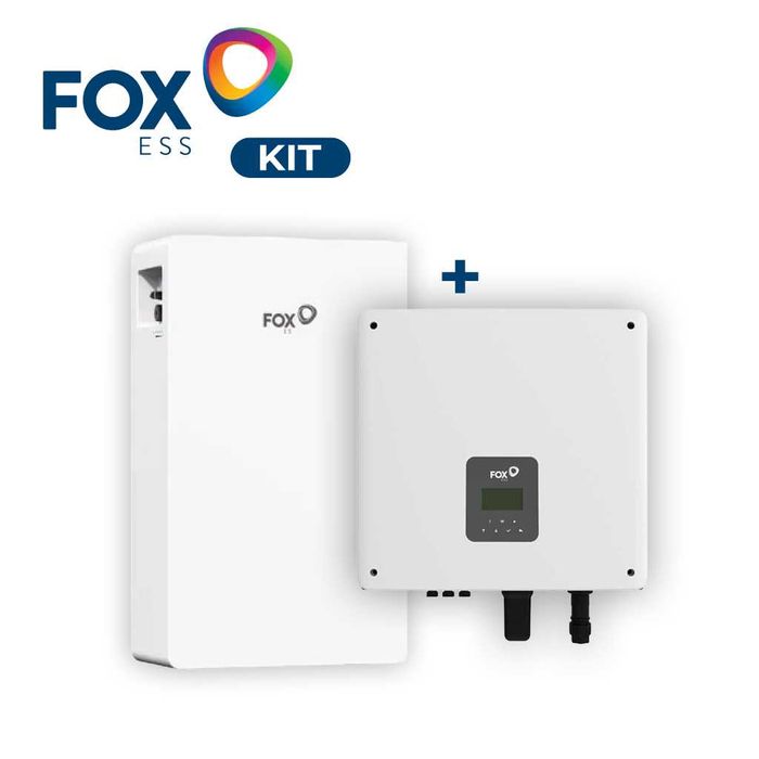 Kit Autoconsumo Monofásico 10 Painéis Longi 645w Fox ESS H1-5.0-E-G2