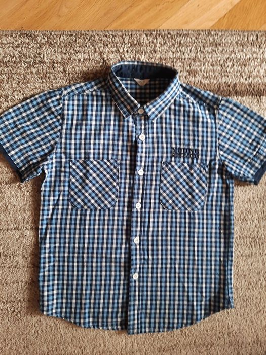 Koszula w kratkę 122, 6-7 lat