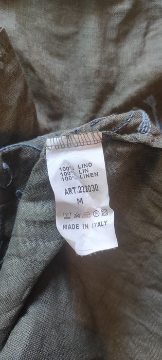 Lniana sukienka z krótkim rękawem. LaCCi rozmiar M