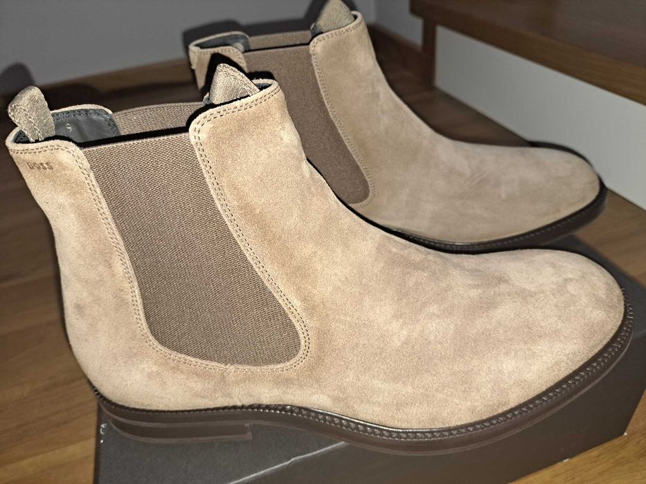 Męskie sztyblety BOSS- made in Italy