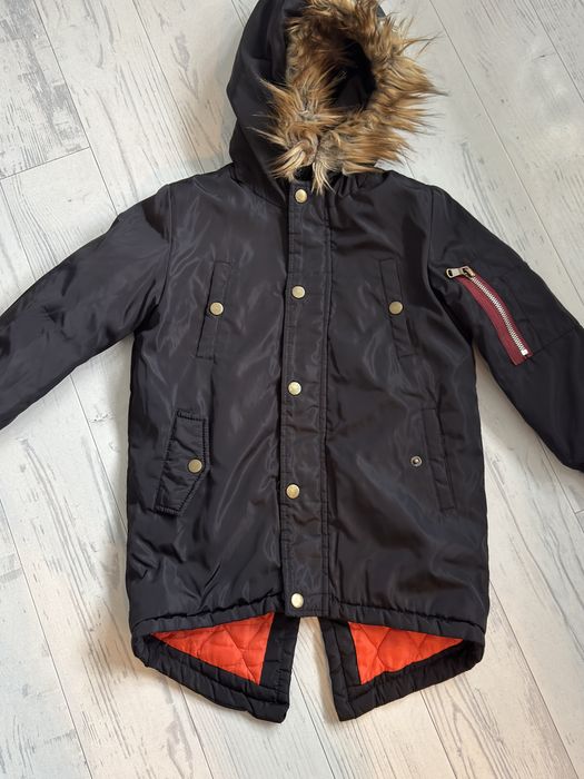 Jesienna parka dla chłopca 122