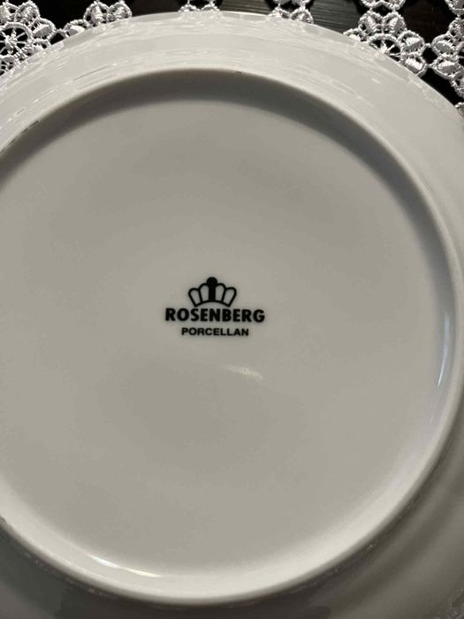 Serwis obiadowy z porcelany Rosenberg