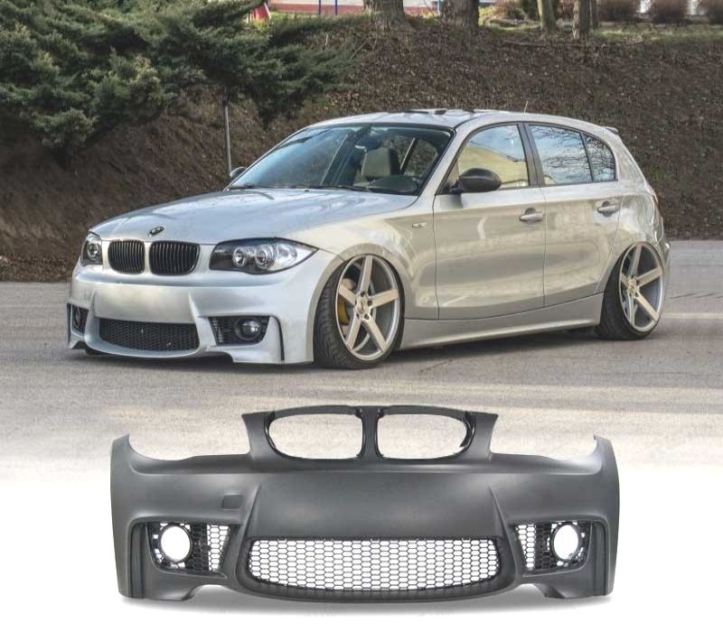 PARA-CHOQUES FRONTAL BMW E81 E87 E82 04-13 LOOK 1M