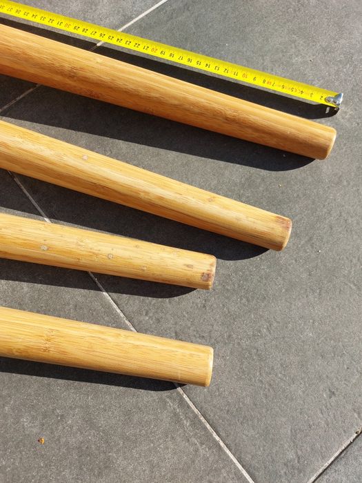 Pernas ikea em bambù metal