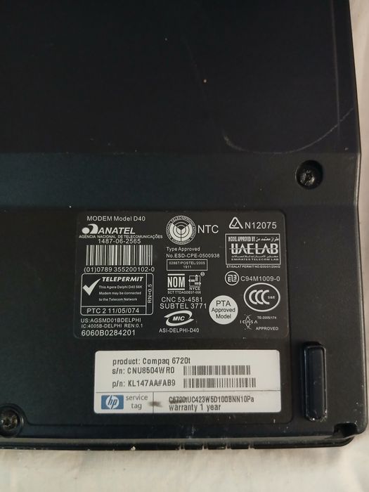 Portateis HP para Arranjo ou para tirar peças modelo nas foto