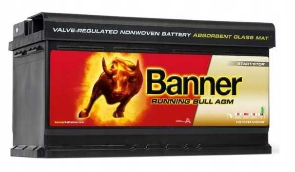 Akumulator Banner RUNNING BULL AGM 95Ah 850A 59201