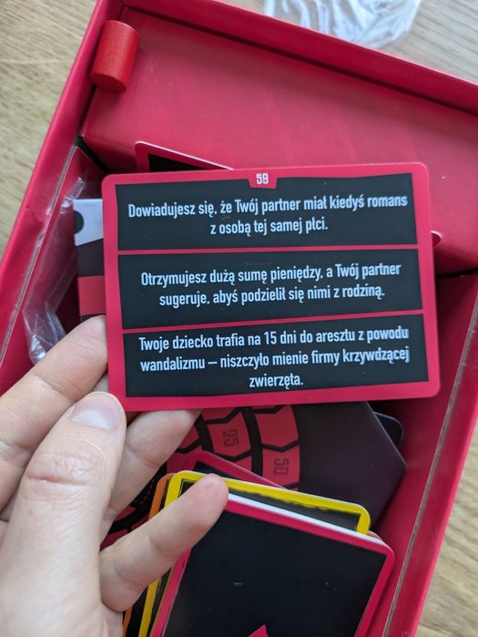 Gra planszowa dla par  Rewelację