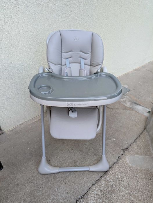 Cadeira de Refeição KINDERKRAFT Yummy Grey