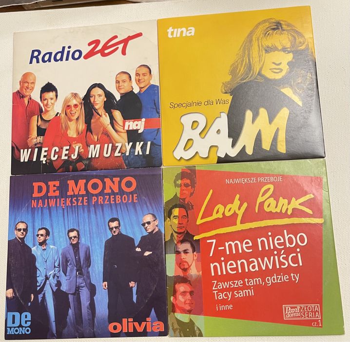 Lady Pank Bajm De Mono 4 x CD płyty z gazet