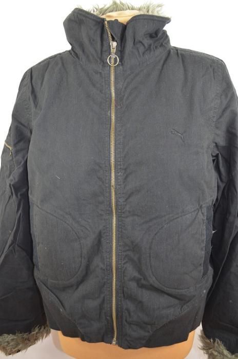 PUMA CZARNA KURTKA damska zimowa R M/38