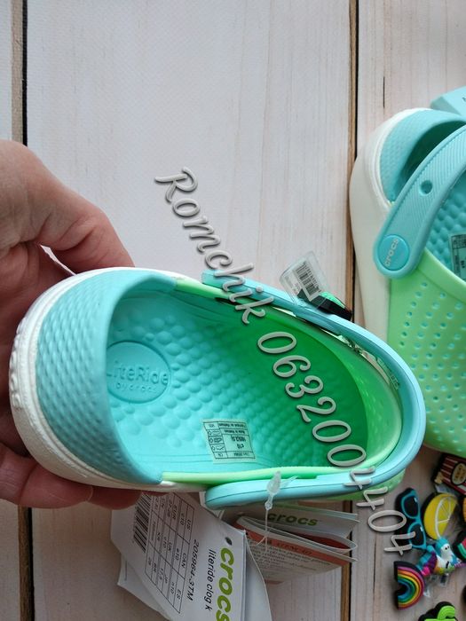 Дитячі крокси для дівчаток босоніжки Crocs Literide kids clog  крокс С