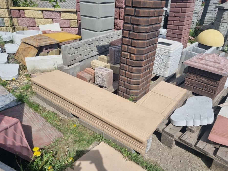 Сходи, сходини бетонні з штучного мармуру