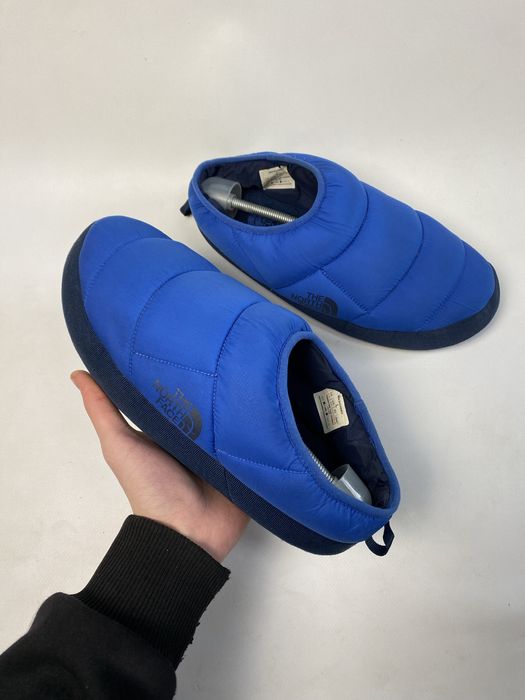 Теплі чоловічі тапочки сліпони the north face