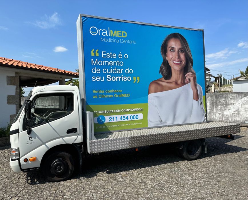 Carrinha de publicidade móvel
